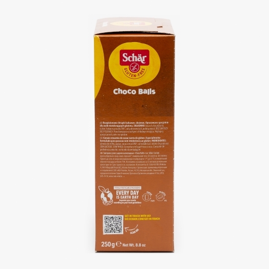 Cereale cu cacao fără gluten Choco Balls 250g 