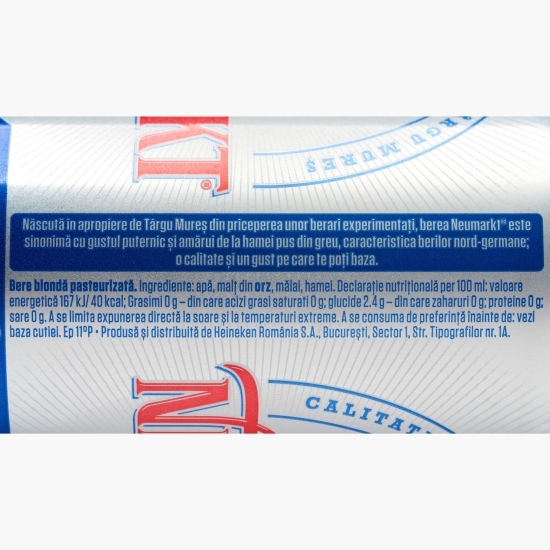 Bere blondă doză 0.5l