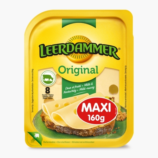 Brânză semitare 8 felii Original 160g