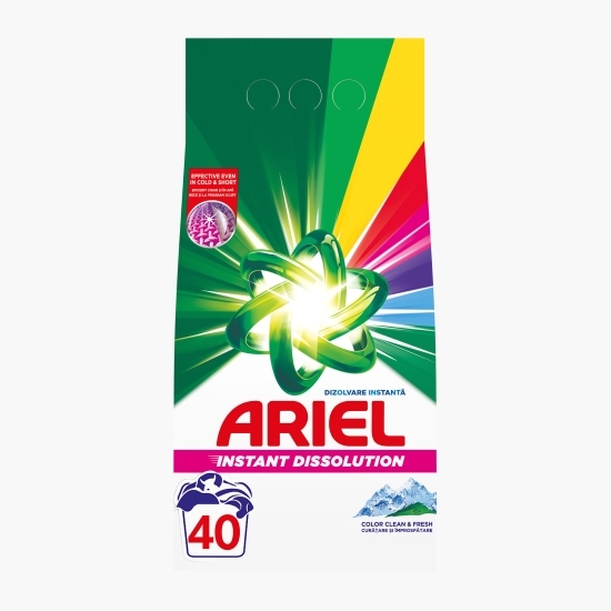Detergent de rufe pudră Color, 40 spălări, 3kg