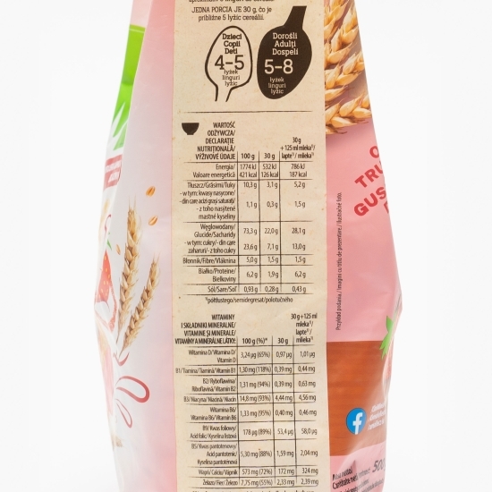 Cereale cu căpșuni pentru mic dejun 500g