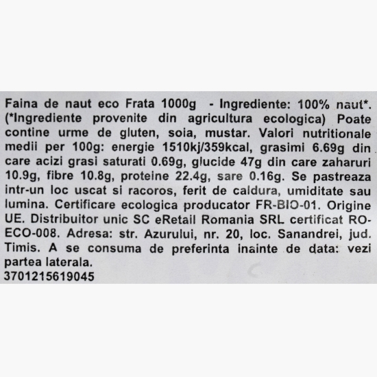 Făină eco de năut 1kg