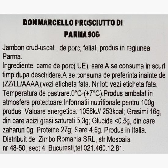 Prosciutto Parma 90g