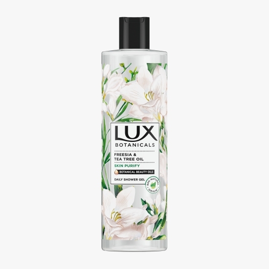 Gel de duș Frezie și ulei din arbore de ceai, Botanicals 0.5l
