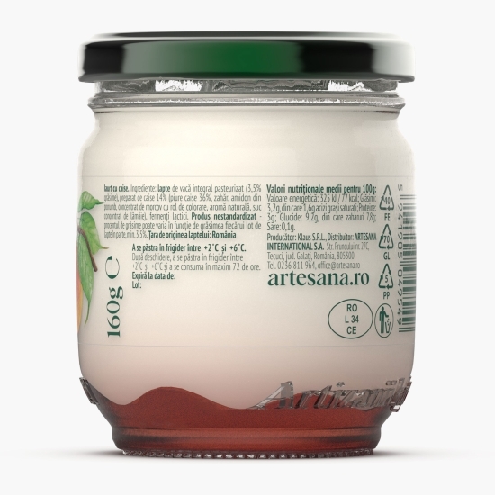 Iaurt cu caise 160g