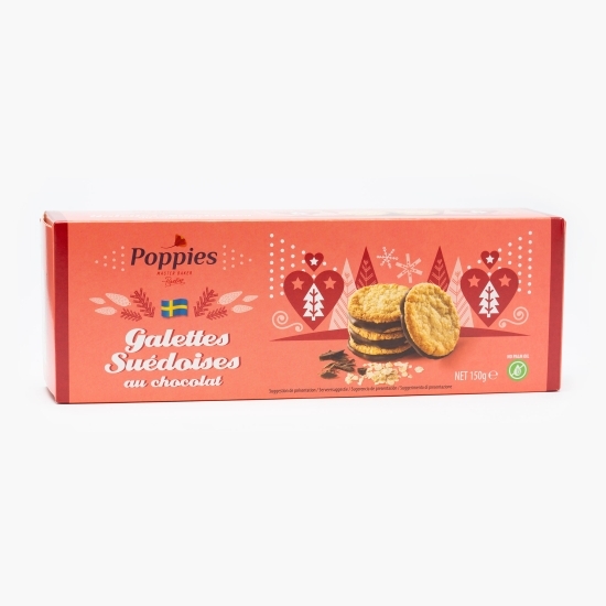 Biscuiți de ovăz cu ciocolată 150g