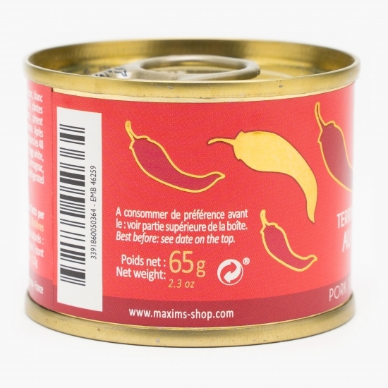 Terină de porc cu ardei Espelette 65g