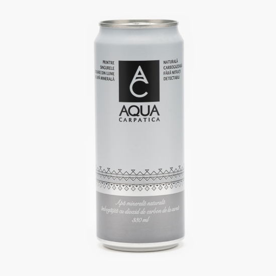 Apă minerală naturală carbogazoasă doză 0.33l