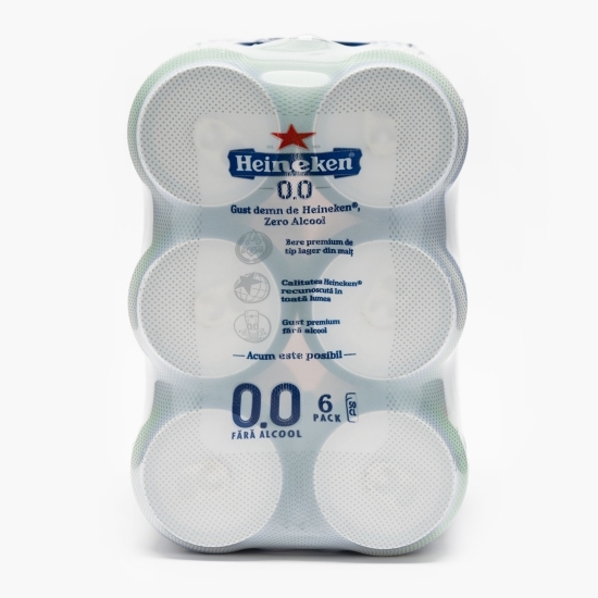 Bere blondă fără alcool doză 6x0.5l