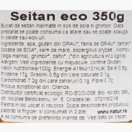 Seitan eco marinat 350g