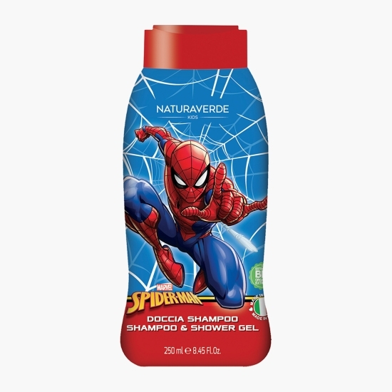 Șampon și gel de duș bio Spiderman 0.25l