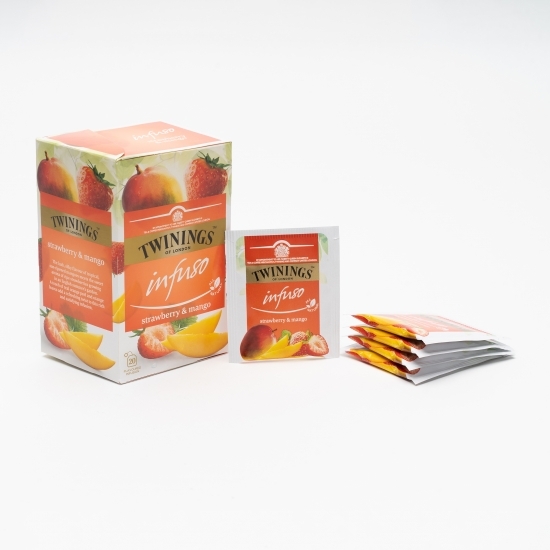Ceai de mango și căpșuni 20 plicuri