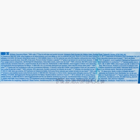 Șervețele umede pentru bebeluși, Pure 3x56 buc
