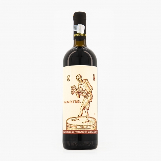 Vin roșu sec Merlot, 13.4%, 0.75l