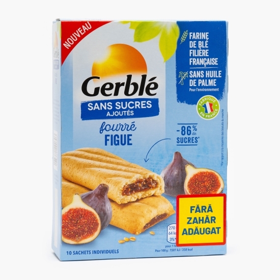 Biscuiți cu umplutură de smochine, fără zahăr, 180g