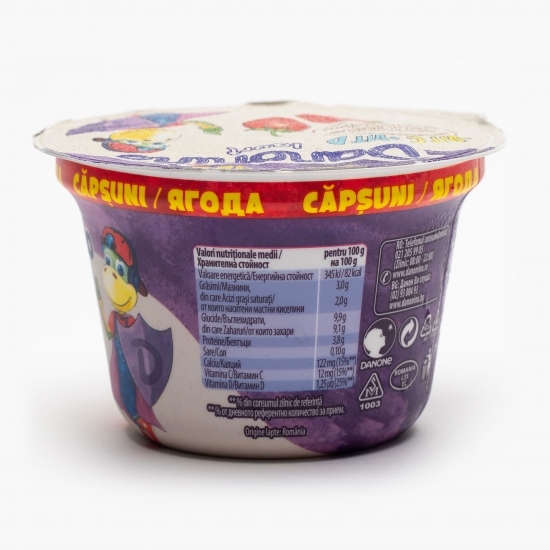 Iaurt cu căpșuni 150g