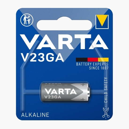Baterie alcalină V23GA 23A, 12V blister