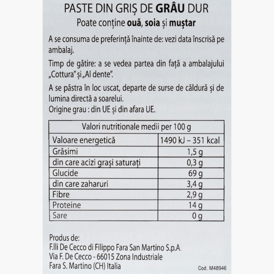 Paste Fettuccine 500g