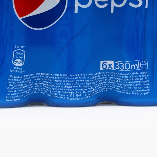 Băutură carbogazoasă tip cola doză 6x0.33l