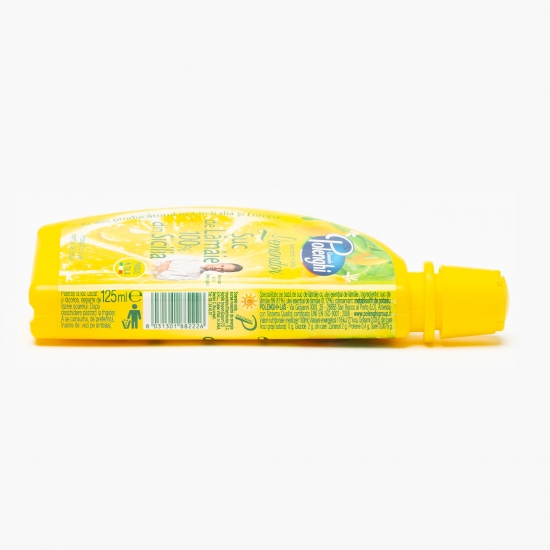 Suc de lămâie 100% din Sicilia 125ml