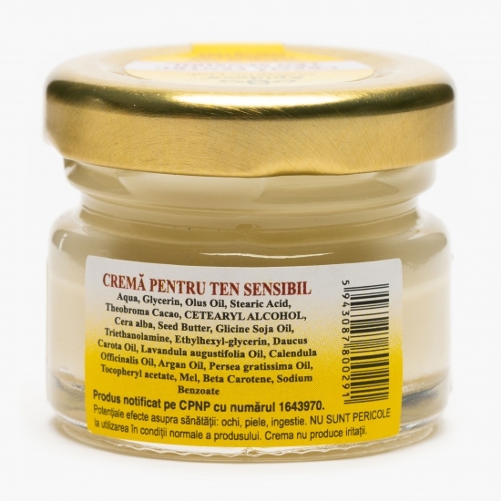 Cremă pentru ten sensibil fără ulei mineral 30ml