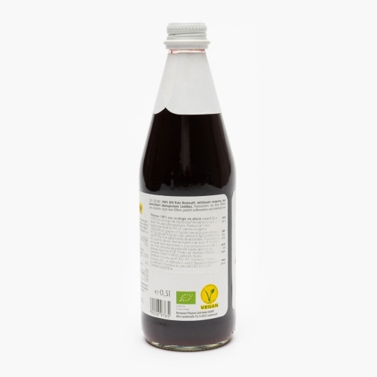 Suc ecologic de sfeclă roșie 0.5l