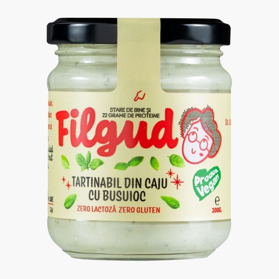 Tartinabil de caju cu busuioc 200g