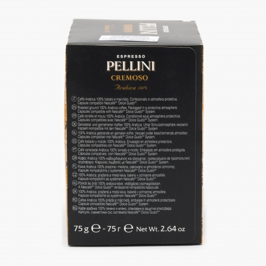 Capsule cafea, Espresso Cremoso, 10 băuturi, 75g