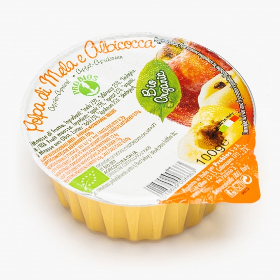 Piure de mere și caise eco 100g