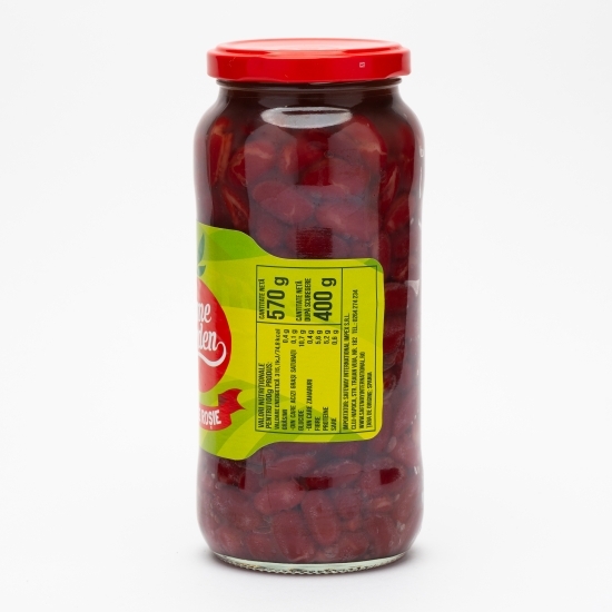 Fasole roșie fiartă 570g