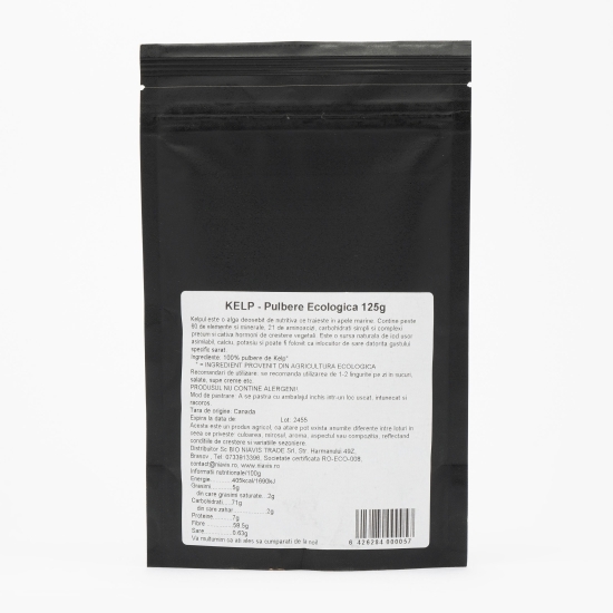 Kelp pulbere ecologică 125g