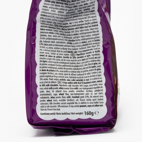 Napolitane Cioco alune de pădure 160g