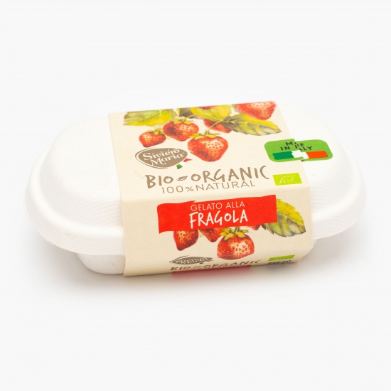 Înghețată cu căpșuni eco 450ml
