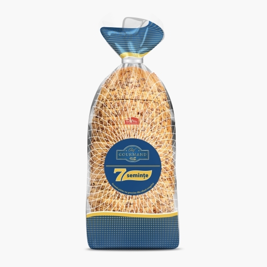 Pâine 7 semințe, feliată 700g