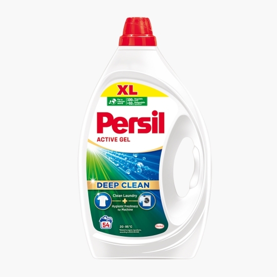 Detergent de rufe lichid Active Gel, Deep Clean, 54 spălări, 2.43l