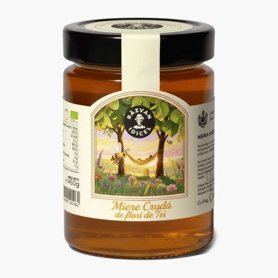 Miere de tei crudă eco 450g