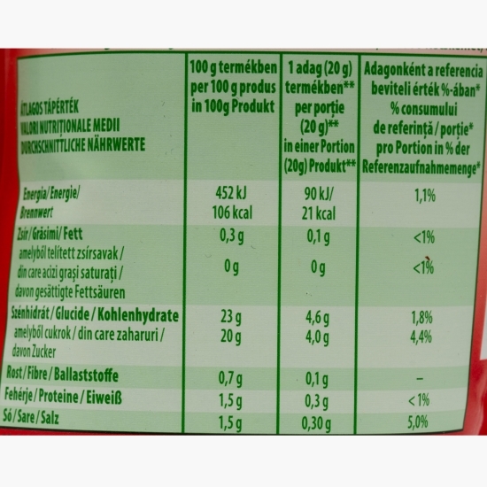 Ketchup fără E-uri 350g