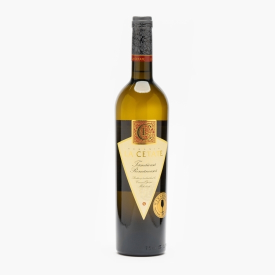 Vin alb demisec Tămâioasă Românească, 14%, 0.75l
