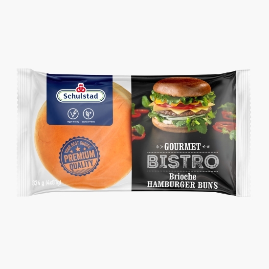 Chiflă hamburger Gourmet Bistro 4x81g