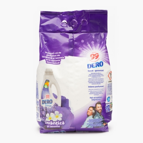 Detergent de rufe pudră automat 2în1 levănțică și iasomie 60 spălări, 6kg