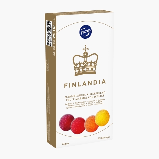 Mix de jeleuri vegane cu aromă de fructe Finlandia 260g