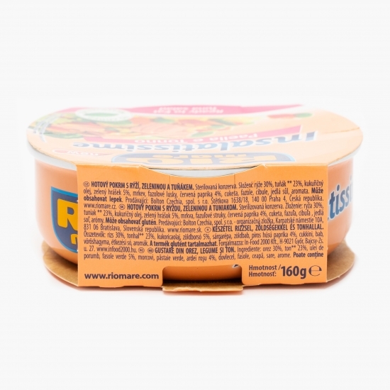 Gustare din orez cu legume și ton, Insalatissime 160g