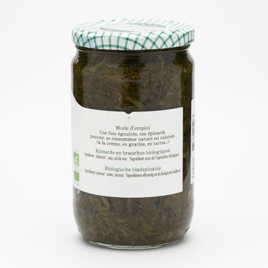 Spanac eco la borcan 660g