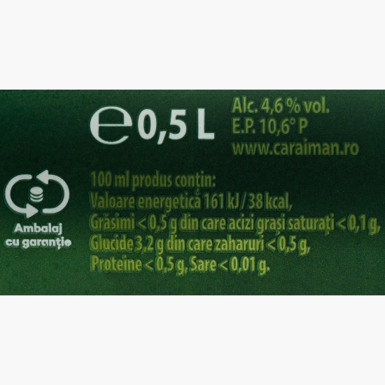 Bere blondă doză 0.5l