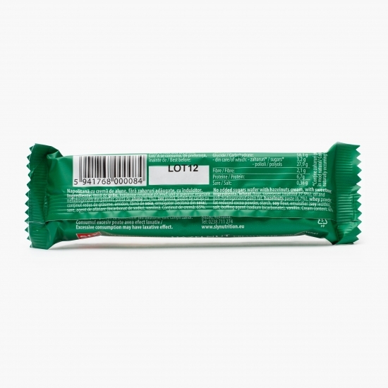 Napolitană cu cremă de alune 20g