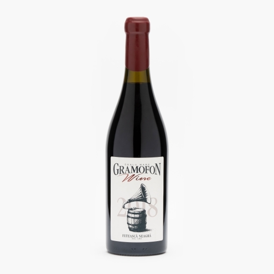 Vin roșu demisec Fetească Neagră, 15.3%, 0.75l