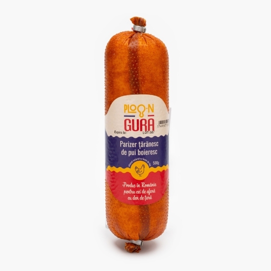 Parizer țărănesc de pui boieresc 500g 