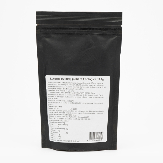 Lucernă pulbere ecologică 125g