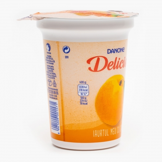 Iaurt cu caise 400g