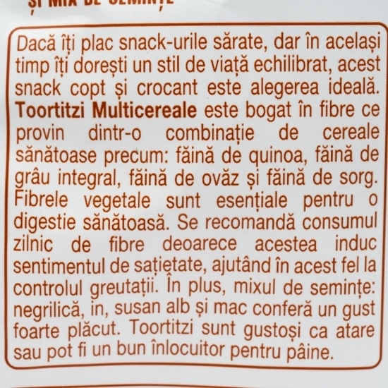 Snack multicereale și mix de semințe 70g
